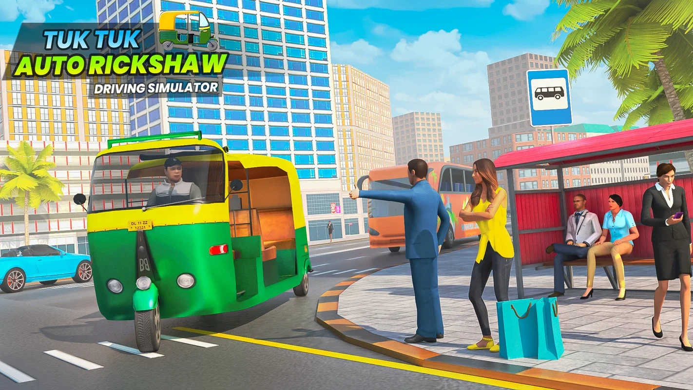 Tuk Tuk Auto Rickshaw Driving Simulator for Android: Realistic Driving Fun