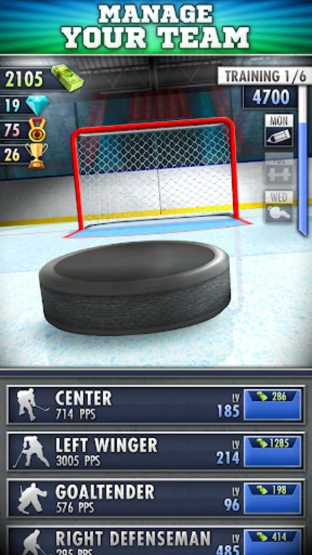 Hockey Clicker for Android: Build, Compete, Triumph