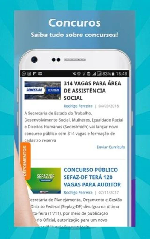 Hora do Emprego DF for Android - Find Verified Jobs Daily