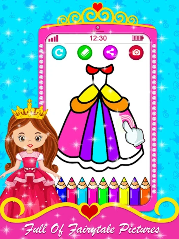 Girl Baby Phone for Toddler on Android: Enchanting Educational Fun