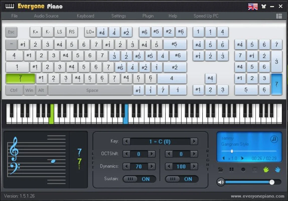 Everyone Piano for Windows - Transform Your Keyboard into a Piano