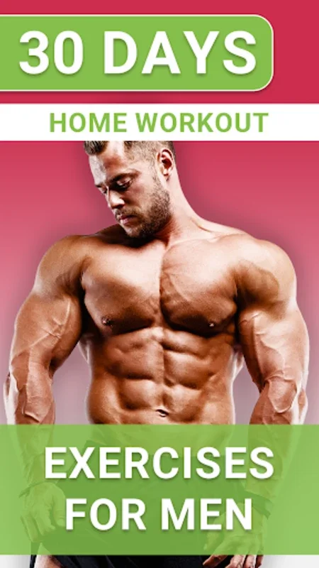 Home Workouts for Men 30 days for Android - Build Muscles at Home