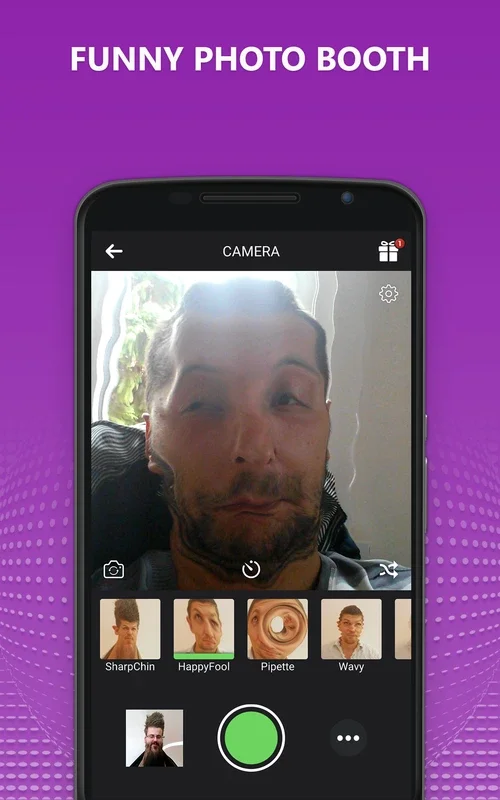 Funny Camera for Android: Wild Effects Galore