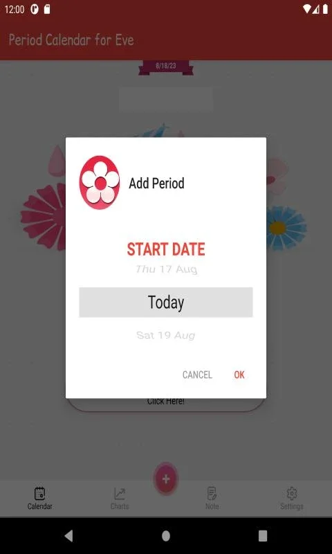 Period Calendar for Eve for Android: Track Your Cycles