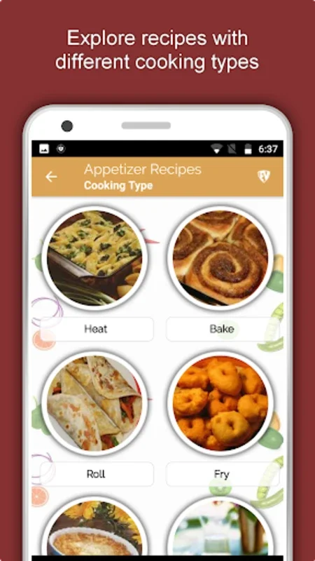 Appetizers, Snacks & Starters for Android: Explore Global Flavors