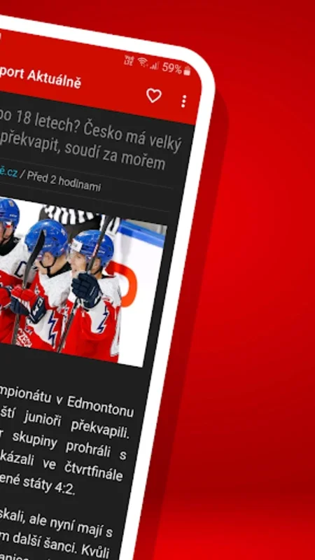 Sport zprávy - Český Sport for Android: Customizable Sports News