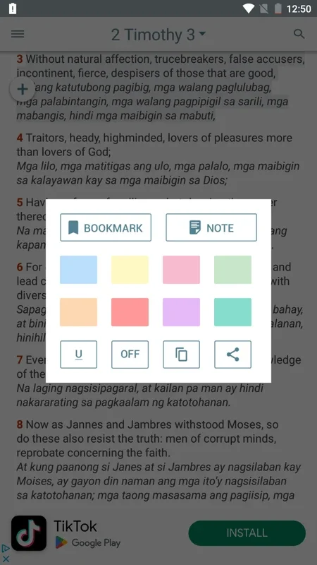 Bilingual Bible for Android: Dual - Language Spiritual Resource