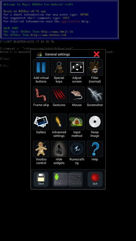 Magic DosBox Free for Android - Powerful DOS Emulator