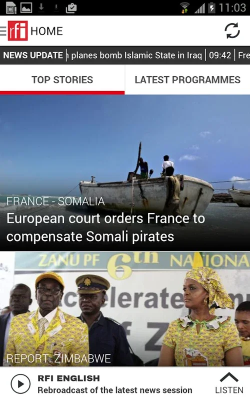 RFI for Android - Stay Informed with Global News and Music