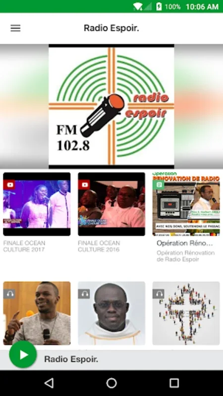 Radio Espoir for Android: Stream Catholic Content