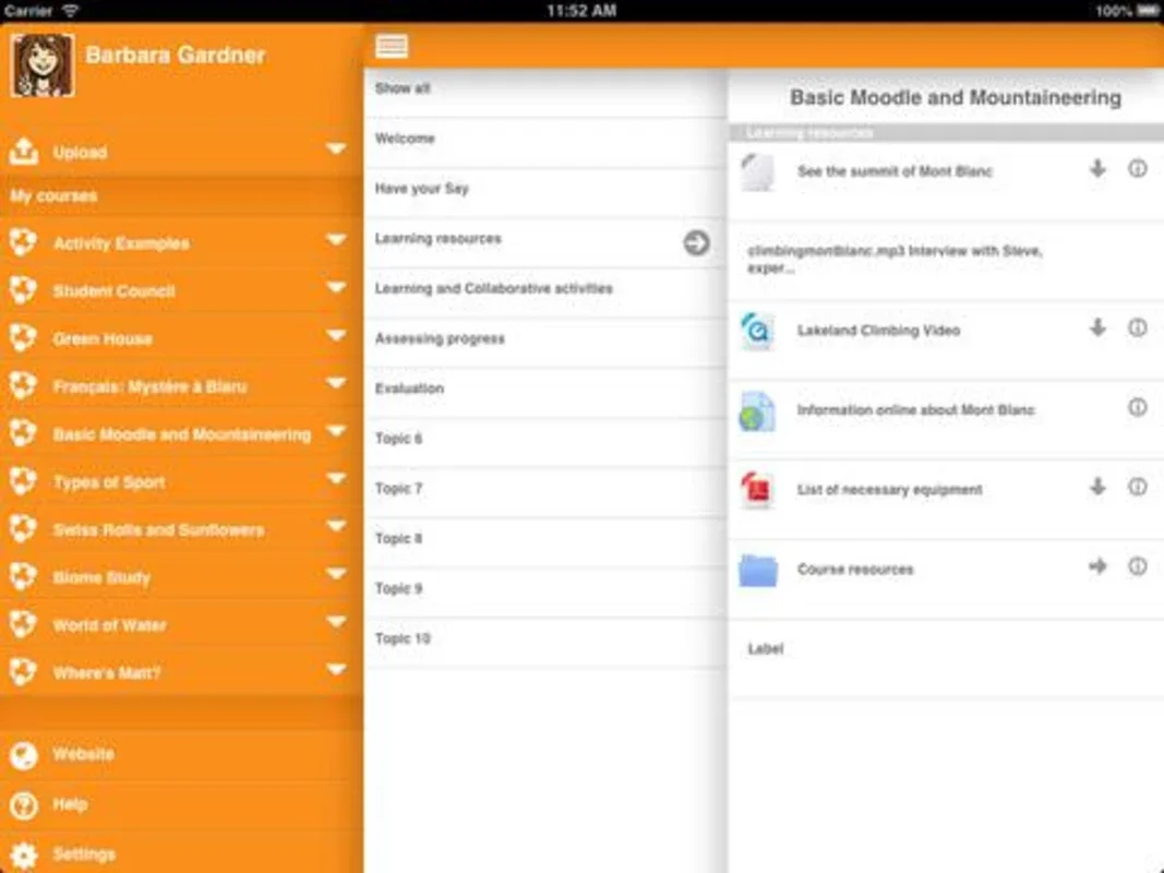 Moodle Mobile for Android - Educational Management at Your Fingertips