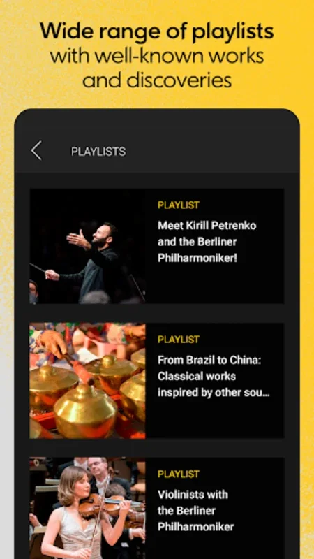 Berlin Phil for Android - Enjoy Classical Music on Your Device