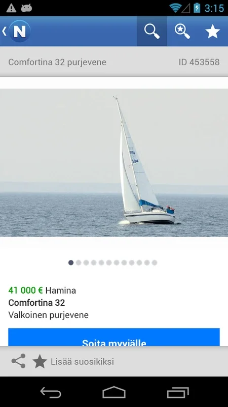 Nettivene for Android - Discover Finland's Boat Marketplace