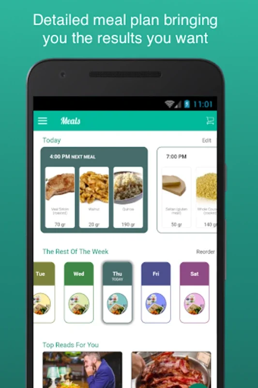 Fitness Meal Planner for Android: Plan Nutritious Meals