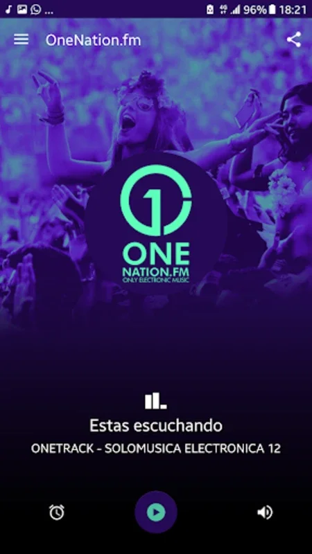 OneNation.fm for Android - Unparalleled Electronic Music Streaming