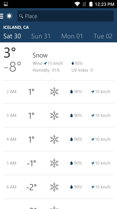 MSN Weather - Forecast and Maps for Android: Accurate Forecasts