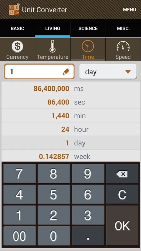 Unit Converter for Android: Convert Various Units Easily