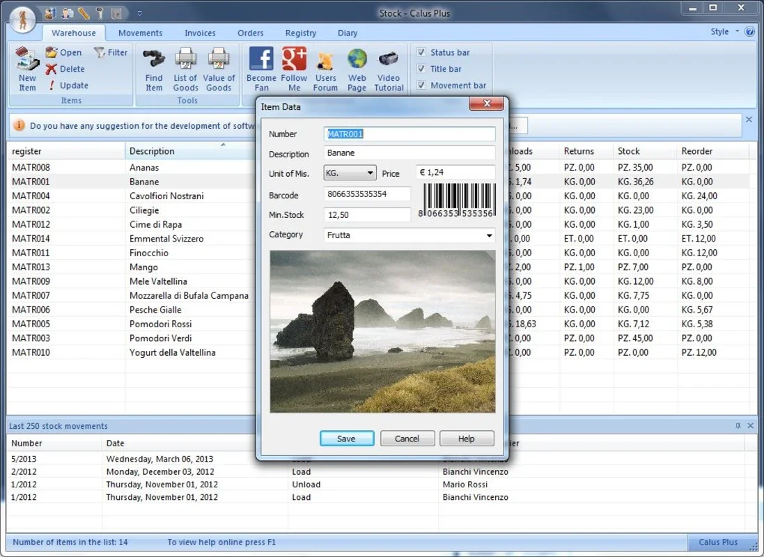 Calus Plus for Windows - Simplify Warehouse Management