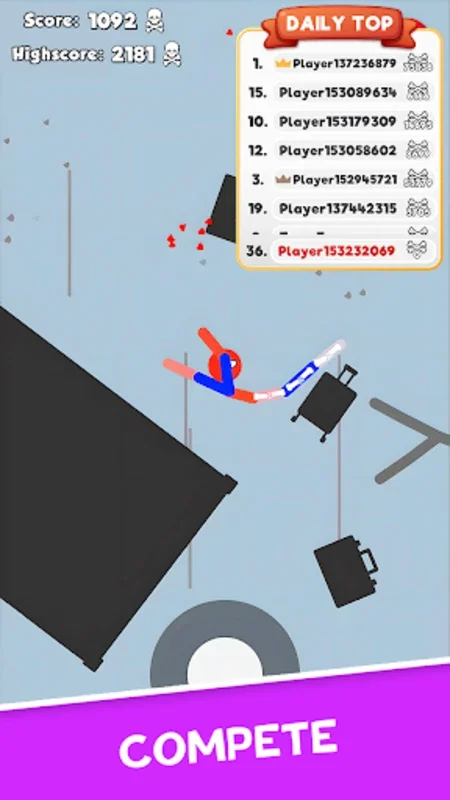 Stickman Broken Bones io for Android - Bone - Breaking Fun