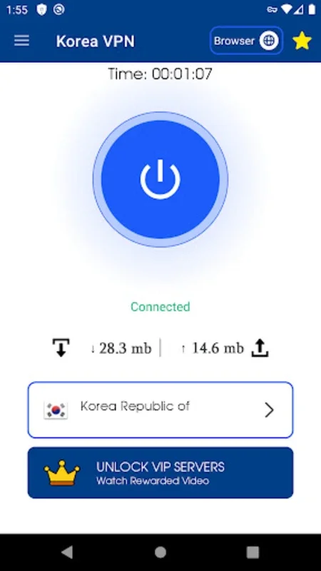 Korea VPN for Android - Secure Streaming & Anonymous Browsing