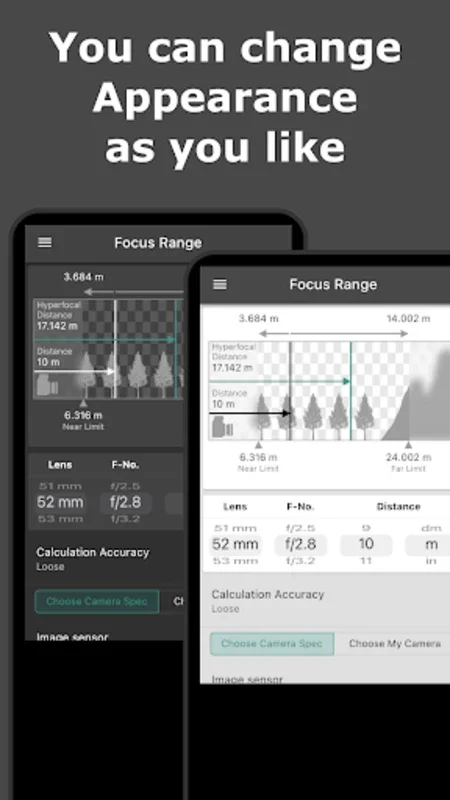 FocusRange for Android - Accurate Focus Range Tool