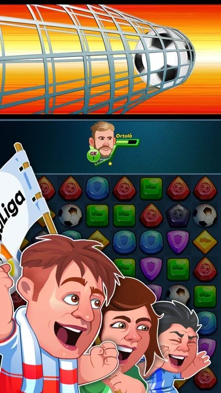 La Liga Puzzle Quest for Android - Engaging Soccer-Puzzle Game