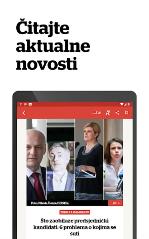 Večernji list for Android - Comprehensive News Source