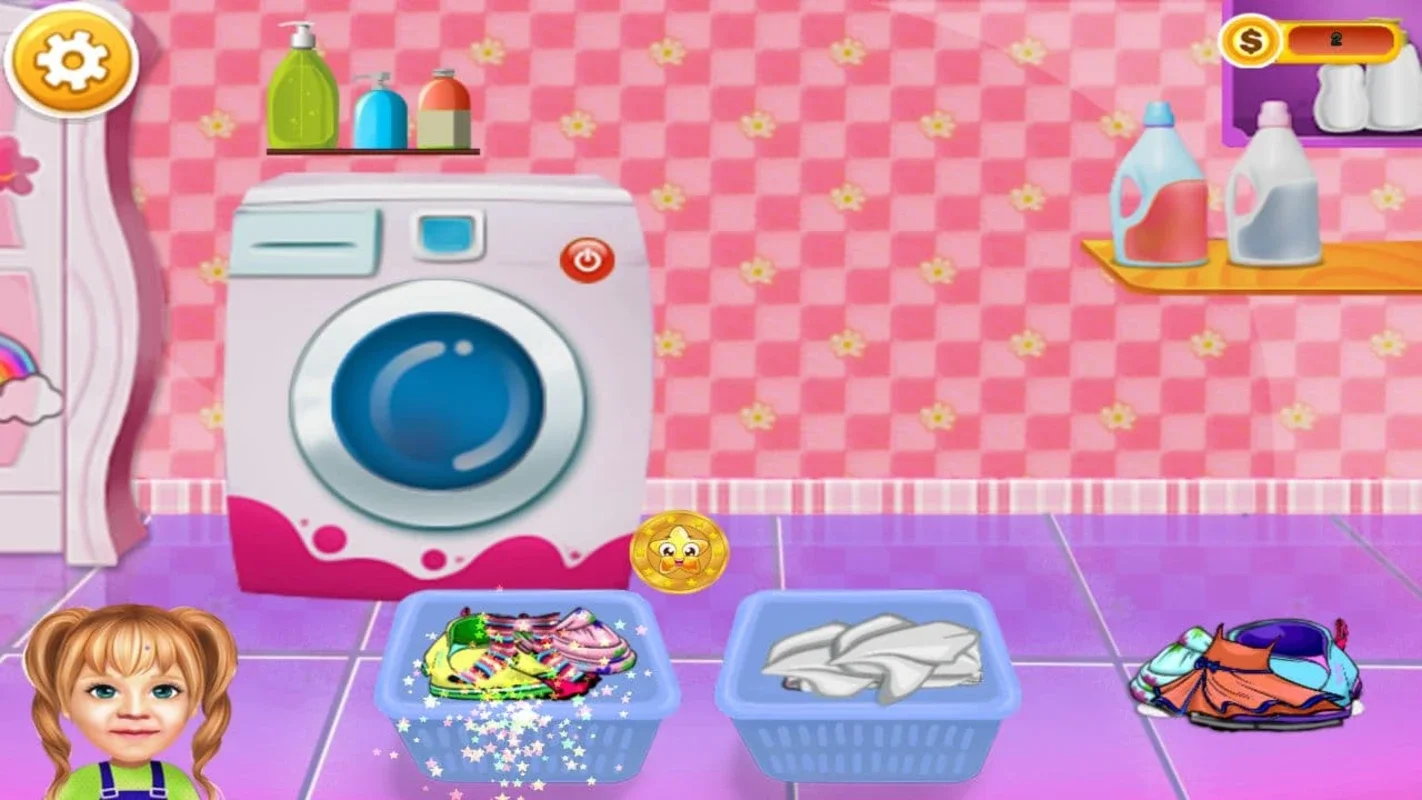 Sweet Baby Girl Cleaning Games for Android: Fun & Educational