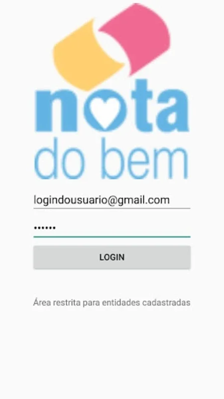 Nota do Bem SP for Android - Transform Receipts into Donations