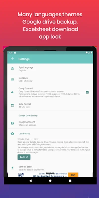 Day To Day Expenses for Android - Manage Finances Seamlessly