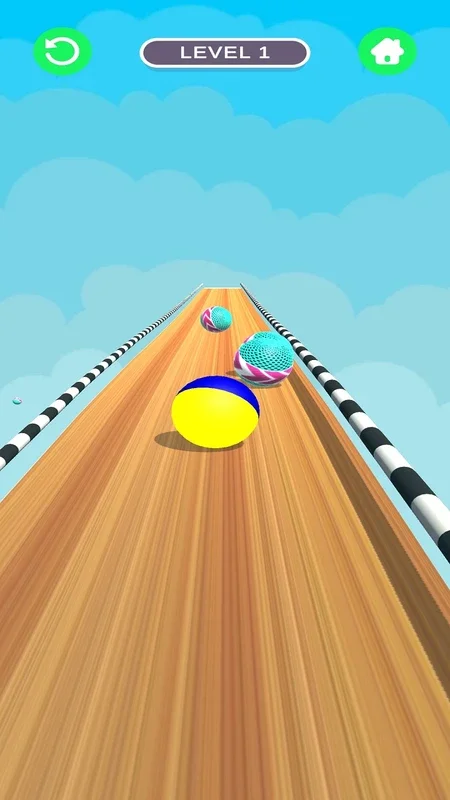 Sky Ball Rush for Android - Thrilling Ball Rolling