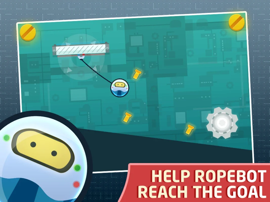 RopeBot Lite for Android - Engaging Action Puzzles