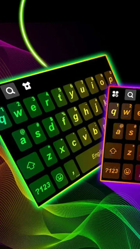 LED Theme for Android - Stylish and Functional Keyboard