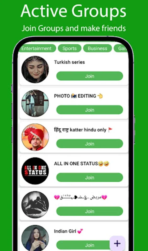 Groups Links for Android - Seamless Access to WhatsApp Groups