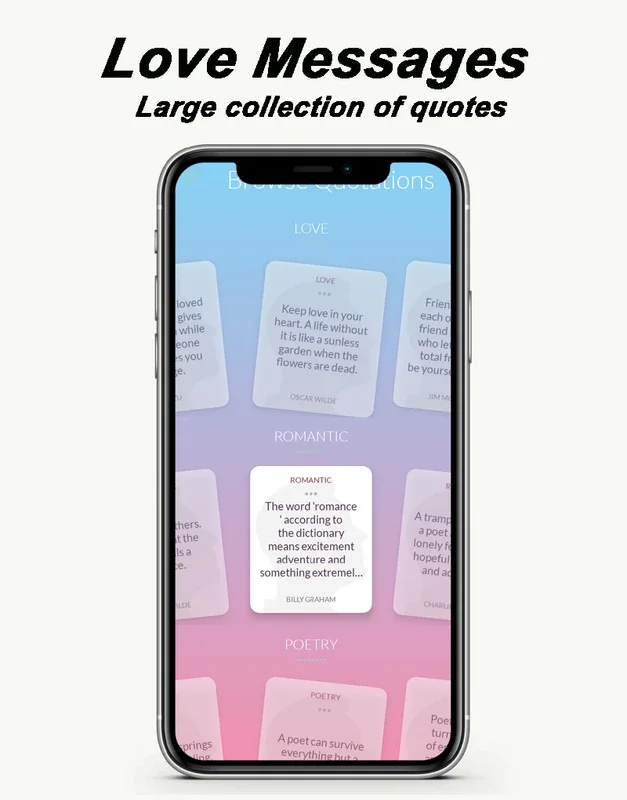 Love Quotes And Messages App for Android - Express Your Love