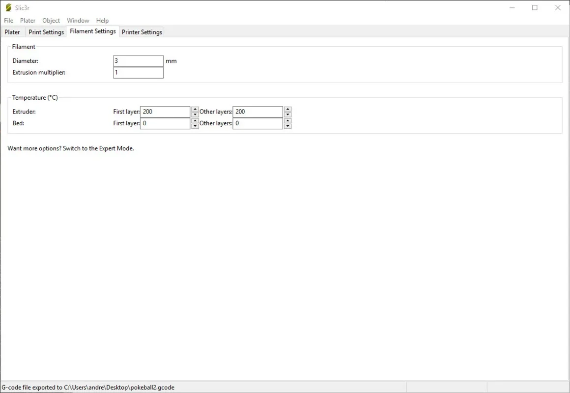 Slice3r for Windows - Efficient 3D Printing Slicing