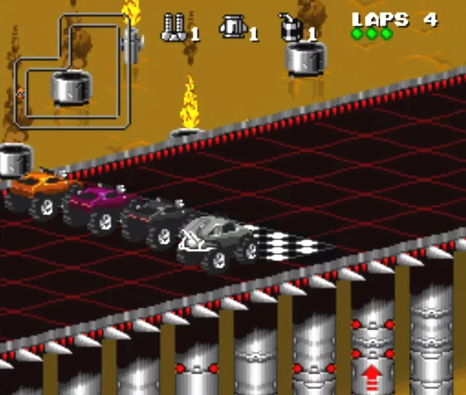 Rock N' Roll Racing for Windows - Classic Racing Action