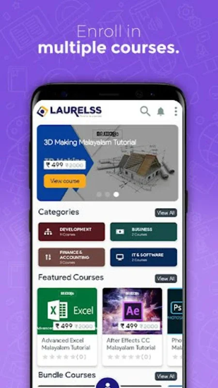 Laurelss Online Courses for Android - No Downloading Required