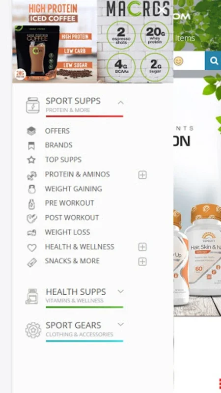 GoSupps.com for Android - High - Quality Supplements