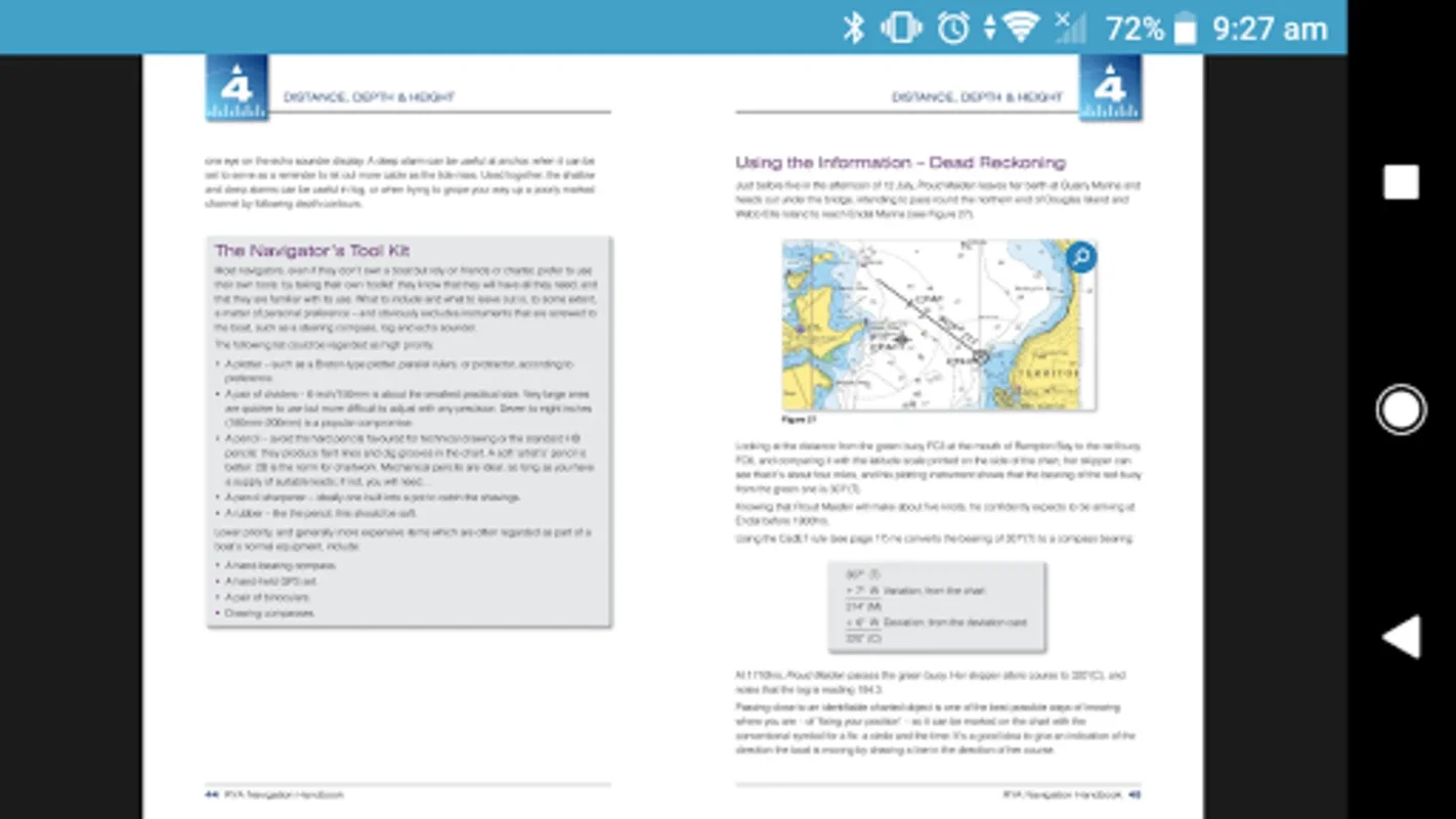 RYA Books for Android - An Interactive Maritime Learning App