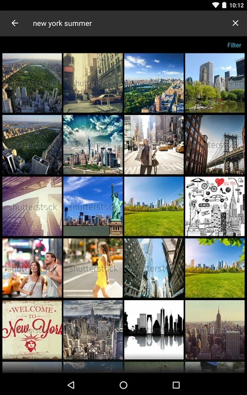 Shutterstock for Android: A Vast Visual Content Resource