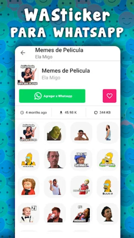 Stickers graciosos para WhatsA for Android - Enhance Chat with Fun Stickers