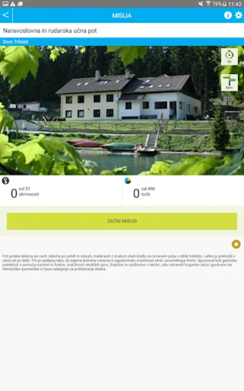 CSOD Mission for Android: Explore Slovenia's Outdoors