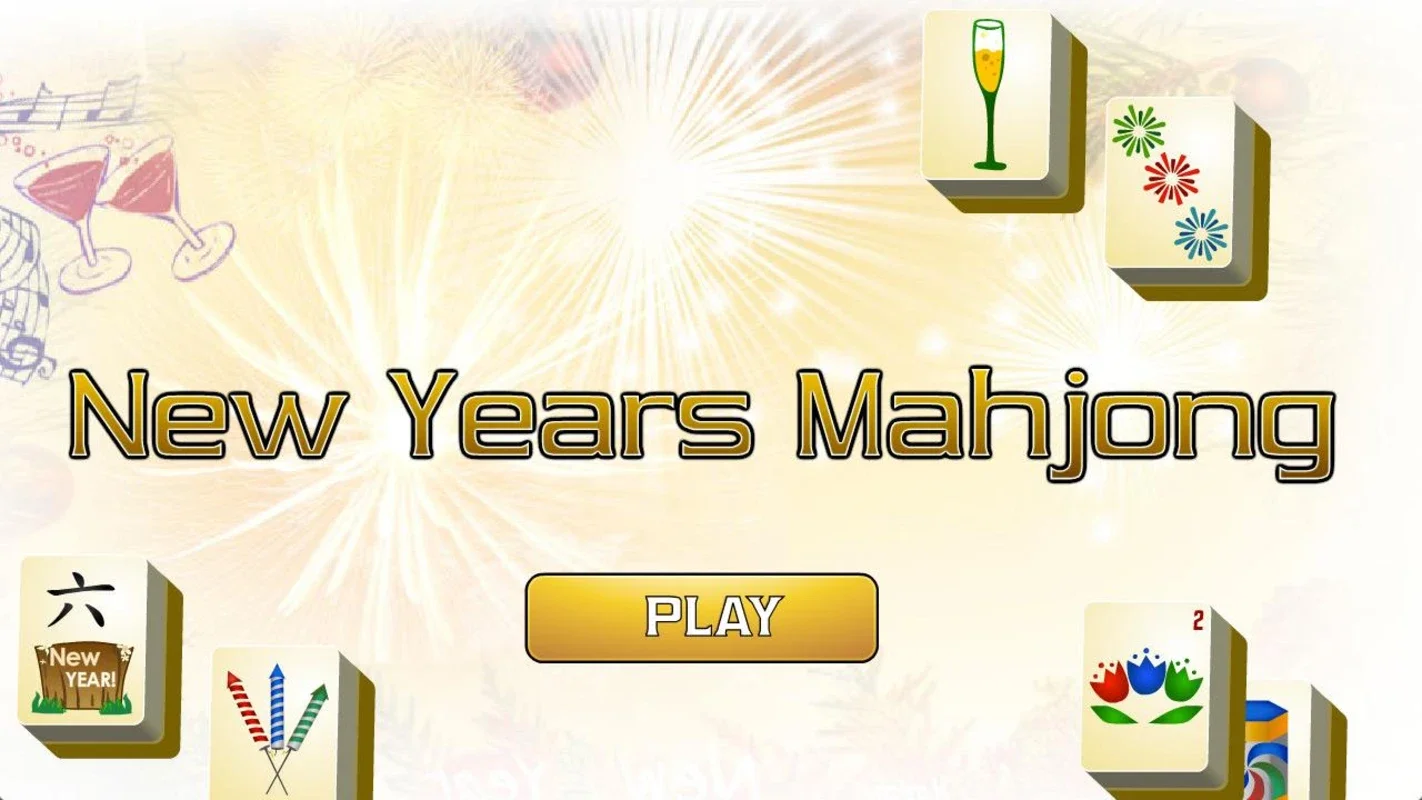 New Years Mahjong for Android - Festive Fun