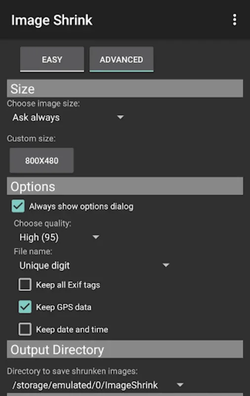 Image Shrink Lite for Android: Effortless Image Resizing