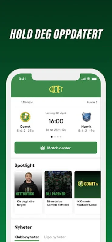 IHK Comet for Android - Your Ticket to Sports Excitement