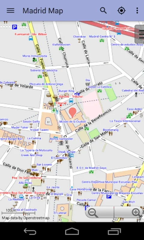 Madrid Offline City Map Lite for Android - Seamless Navigation