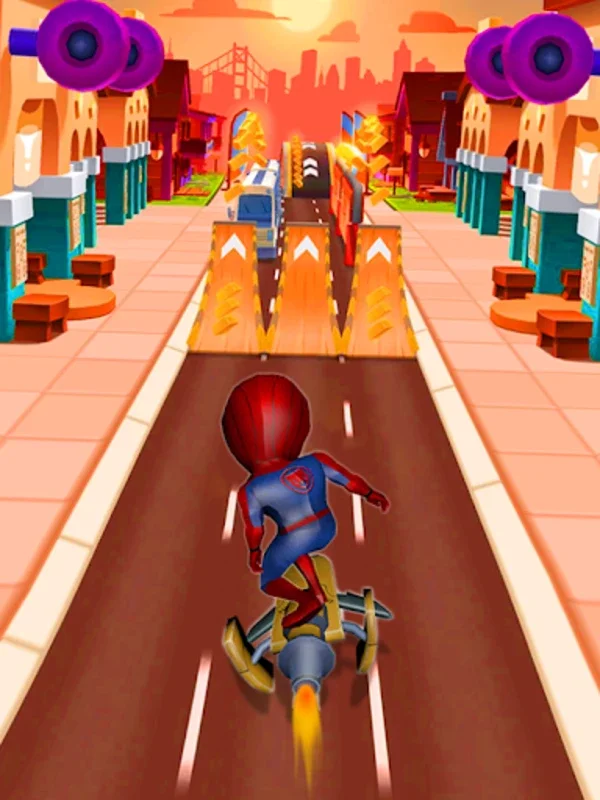 Spider Hero Boy Man for Android - Thrilling Endless Runner