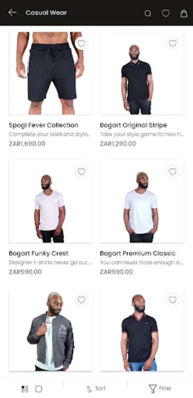 Bogart Man for Android - Luxury Fashion Shopping