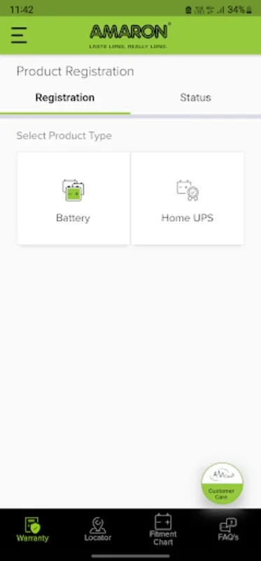 Amaron Konnekt for Android - Manage Battery & Vehicles